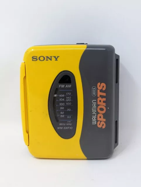 Sony Sports Walkman WM-SXF10 Radio AM/FM Cassette Player Parts Repair As-Is Sony Sports Walkman WM-SXF10 Radio AM/FM Cassette Player Parts Repair As-Is