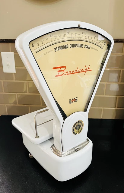 VTG Broadweigh Scale Model 400 - Standard Computing Machine Co. Inc. Belguim VTG Broadweigh Scale Model 400 - Standard Computing Machine Co. Inc. Belguim