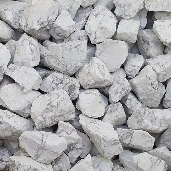 100% Natural Howlite Rough Stone LB (Crystal Wholesale Bulk Lots)