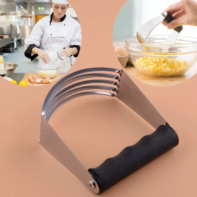 Stainless Steel Pastry Cutter Professional Baking Dough Blender Mixer Stir Tool