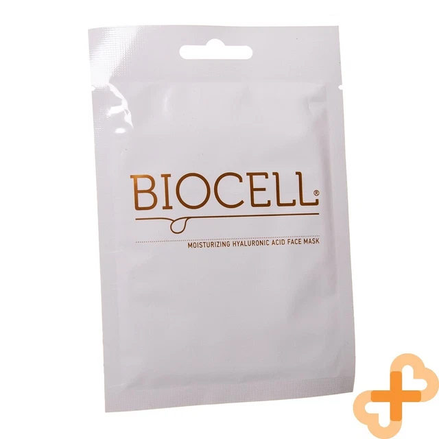 BIOCELL HYDRATANTE VISAGE Masque Avec Acide Hyaluronique Nourrissant ...
