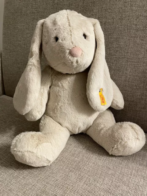 Steiff Hoppie Hase, hellgrau, 38 cm