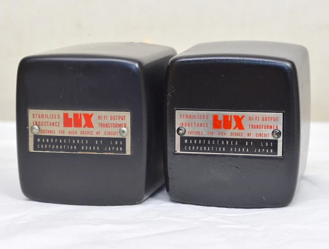 LUXMAN CSZ-15 OUTPUT Transformer Pair Rare Used Working From