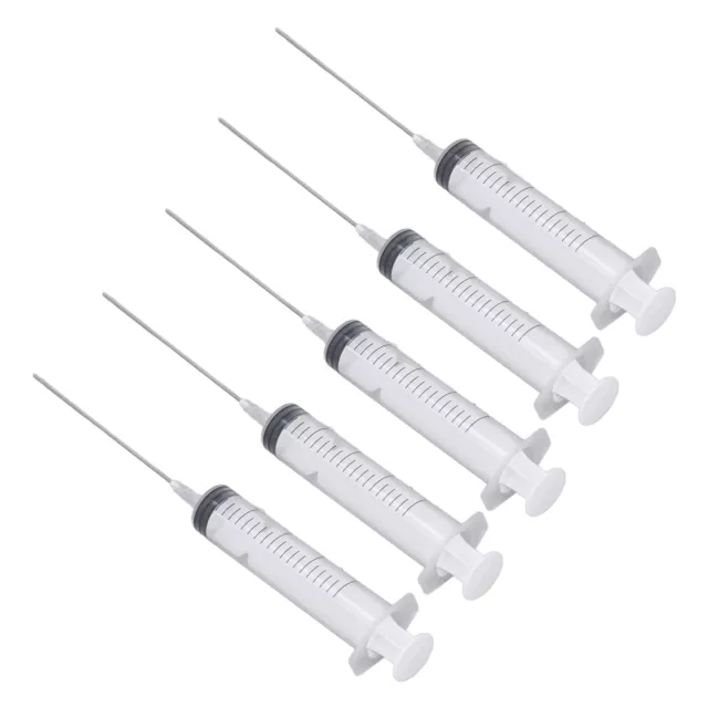 Inkjet Printer Ink Cartridge Ink Refill Tool 5Pcs 20ml Syringe With 5Pcs 10cm