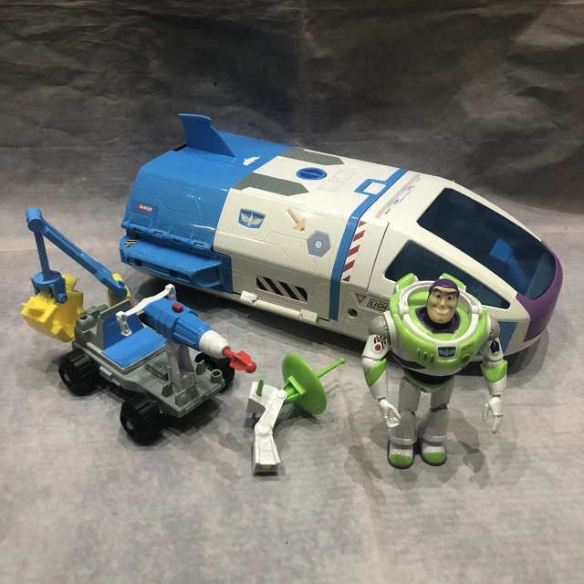 DISNEY PIXAR TOY Story Buzz Lightyear Star Command Spaceship Sounds Lights £24.99 PicClick UK
