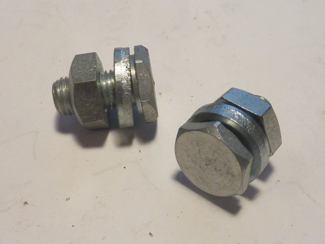 NOS vintage 2 BOULONS DE FIXATION BEQUILLE ancien stock