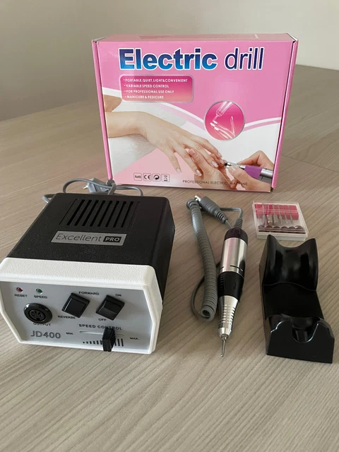 JSDA Fresa Unghie Professionale 30000 Giri/Min per Manicure e Pedicure Nuovo