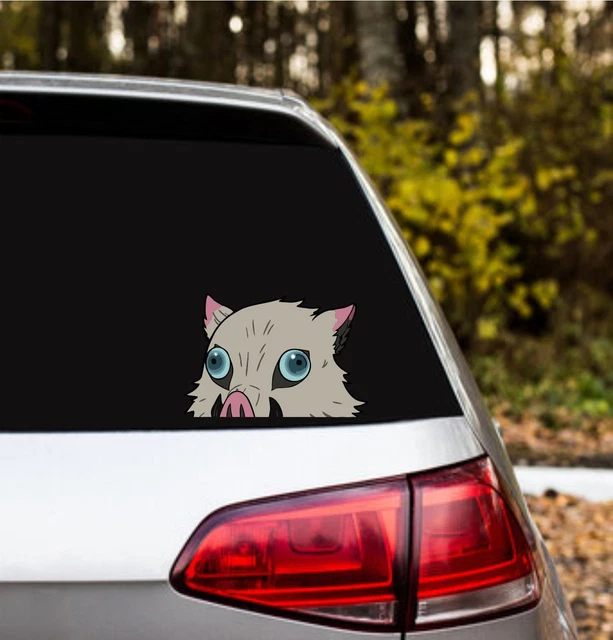 INOSUKE PEEKER PEEKING Car Window Vinyl Decal Anime Demon Slayer
