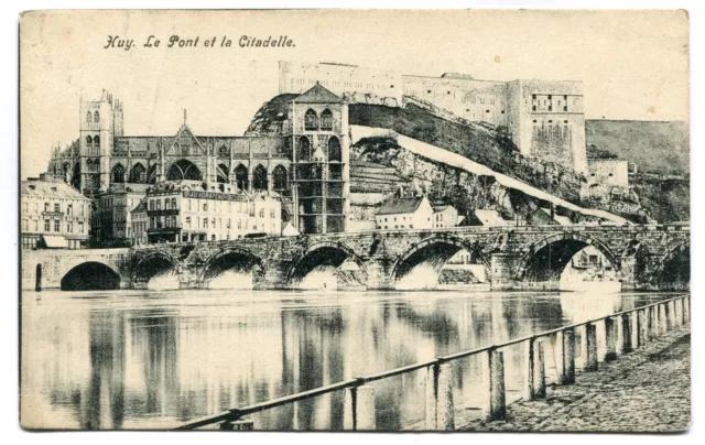 CPA - Carte Postale - Belgique - Huy - Le Pont et la Citadelle ( SV5589 )