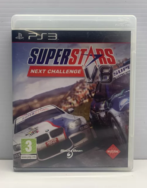 Superstars V8 Next Challenge | PlayStation PS3 Game | Like New Disc |