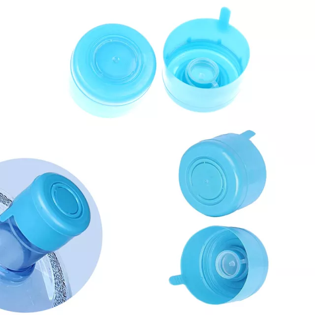 5Pcs*Reusable Water Bottle Snap On Cap Replacement 55mm 3-5 Gallon Water Jug  Sb