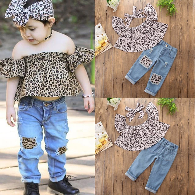 3 pz pantaloni denim abiti estivi vestiti