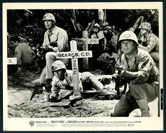 None But The Brave ’65 RICHARD BAKALYAN CLINT WALKER TOMMY SANDS FRANK SINATRA