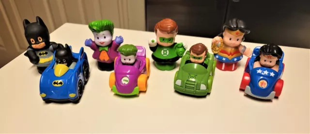 Fisher Price Little People DC Comic Super Hero’s Lot