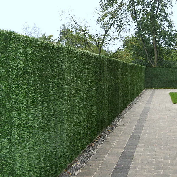 Artificial Conifer Hedge Plastic Garden Fence Privacy Screening Balcony 1m x 3m 2