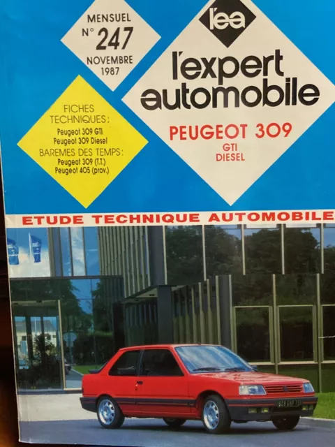 REVUE TECHNIQUE PEUGEOT 309 GTI 309 XLD, XRD (3 p) 309 GLD, GRD, SRD (5 p)