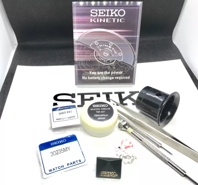 SEIKO KINETIC WATCH CAPACITOR REPLACEMENT - Glass, Polishing + Lorus &  Pulsar £ - PicClick UK