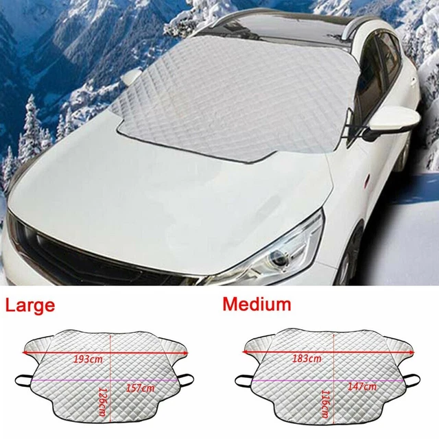 1pc Parabrezza Neve Ghiaccio Schermo Argento Cover Parasole Protezione for Car