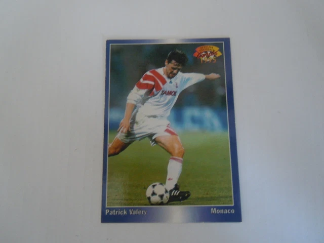 Carte Postale Dédicacée Valéry – AS Monaco Saison 1994-1995, Autographe