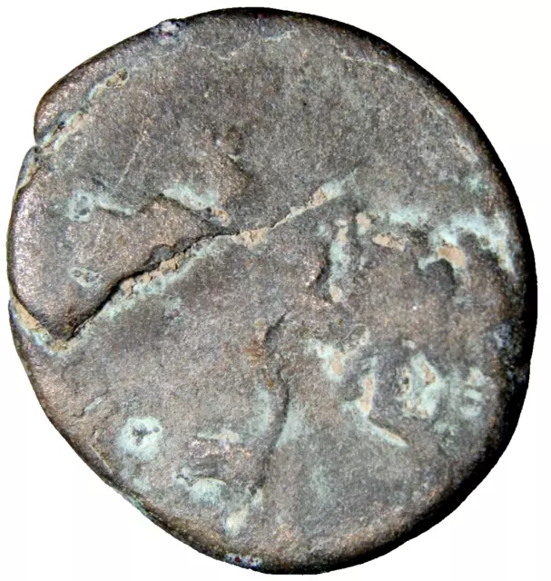 DECAPOLIS, PETRA. SEPTIMIUS Severus Spectacular Countermark Roman Coin ...