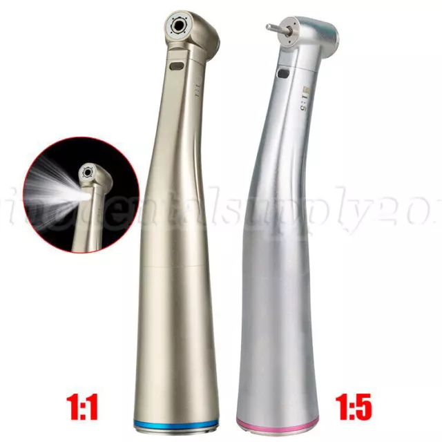 Dental 1:5 1:1 Fibra Ottica LED Contrangolo Manipolo Inner Fit NSK KaVo dentista