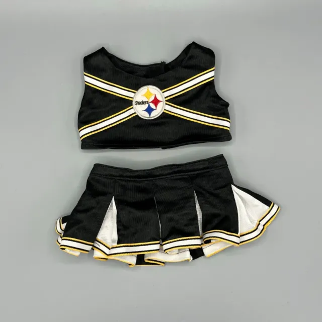 Build-A-Bear Pittsburgh Steelers NFL Cheerleader Outfit BAB