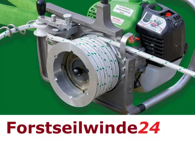 EDER Spillwinde Powerwinch ESW 1800, Forstseilwinde, Benzinwinde 2