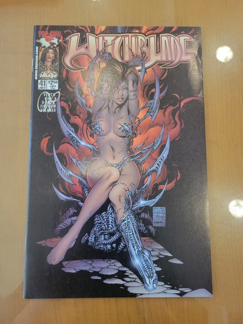 Witchblade #41, Top Cow Image Comics, Keu Cha, D-Tron Cover, VF!