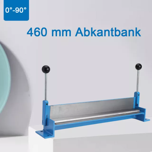 460mm Blechbiegemaschine Schwenkbiegemaschine Biegegerät Abkantbank Kantbank 90°