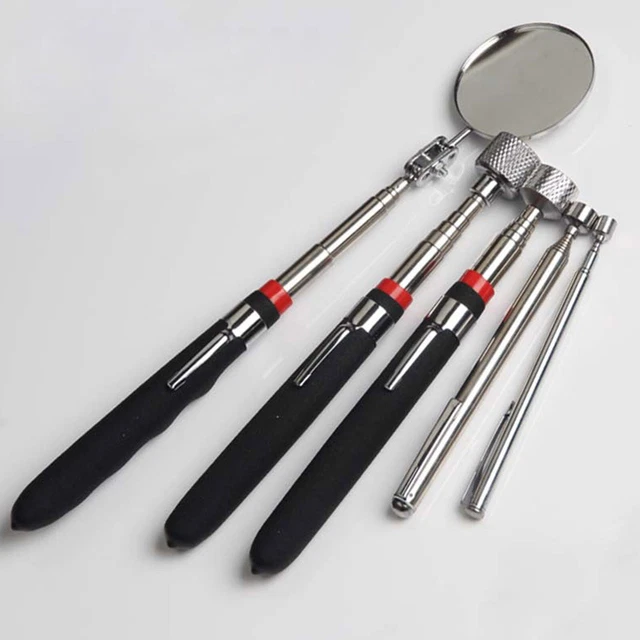 5 Piece Set Pen 50mm Round Auto Access Inspection Telescopic Detection