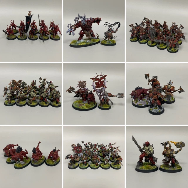 SLAVES TO DARKNESS Battletome Warhammer Âge De Sigmar Armée Livre Aos