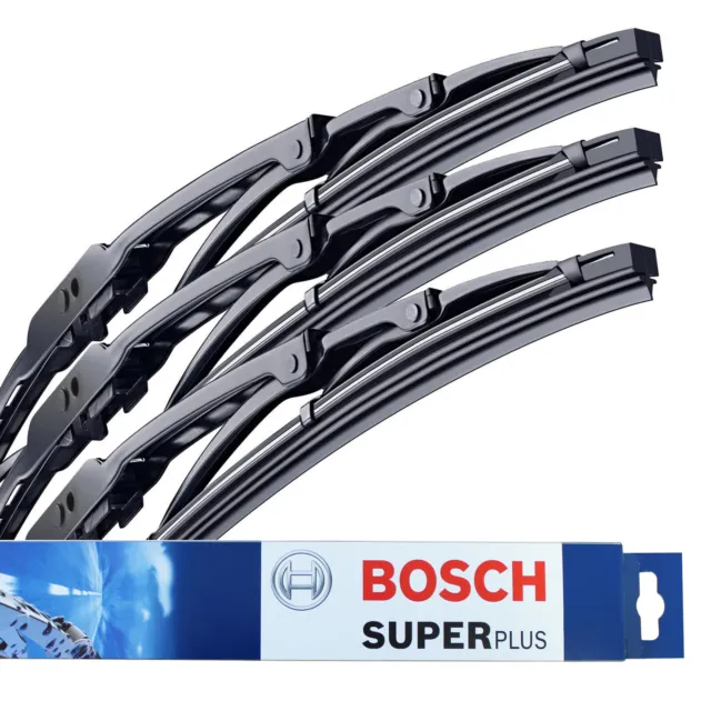 Daihatsu Fourtrak SUV Bosch Superplus Front & Rear Wiper Blades