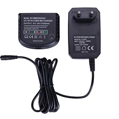Chargeur de Batterie Ni-MH/Ni-CD pour Black & Decker Perceuse HPB18-OPE HPB18 HP