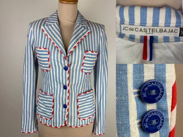 Short Homme Jean-Charles De Castelbajac Vintage Années 90 - Multicolore - Taille 36 - Coton