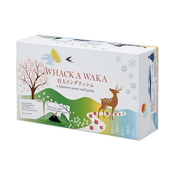WHACK A WAKA kyogi karuta English ver. Hyakuninisshu Japanese poem card ...