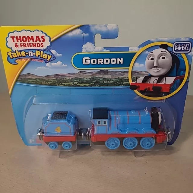 Fisher Price Thomas and Friends Take-N-Play Gordon Die-Cast Metal | 2015 | New