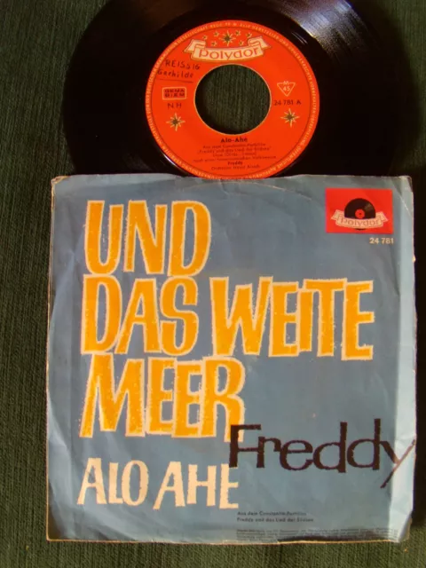 FREDDY: Alo ahe / Und das weite meer (Farbfilm lied der sudsee) 7" POLYDOR 24781 2
