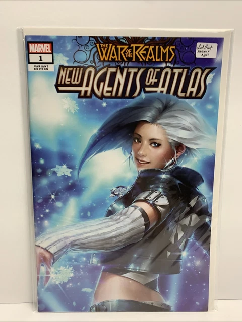War Of The Realms New Agents Atlas #1 - 2ND Print Variant - 1st Luna Snow 2019