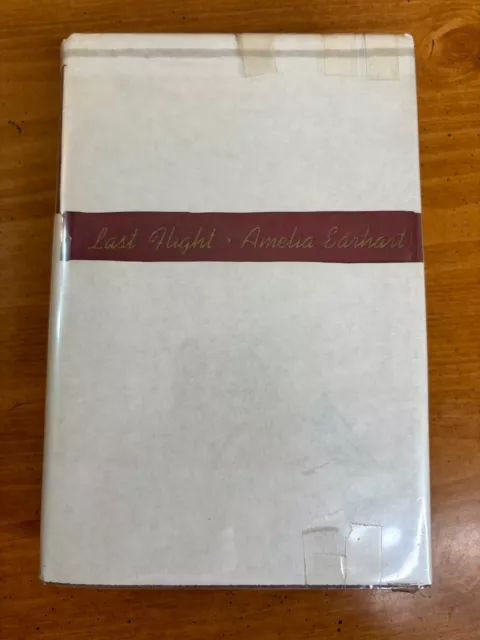 1937 Last Flight by Amelia Earhart Arranged by Putnam Hardcover 1st Ed 3rd Print