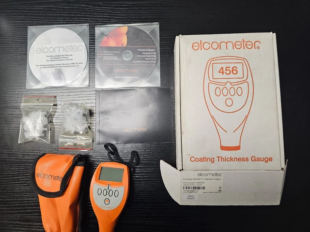ELCOMETER 456 - Coating Thickness Gauge - Mk3 F1 Standard Integral $150