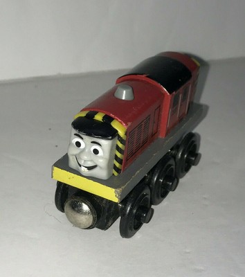 salty wooden train