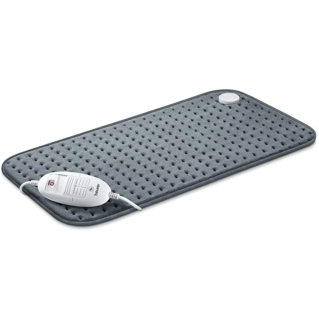 Beurer HK123 XXL Heizkissen flauschig Schnellheizung Abschaltautomatik cosy grey