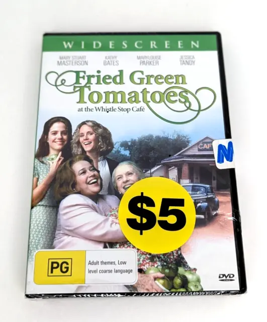 NEW & SEALED Fried Green Tomatoes At The Whistle Stop Cafe DVD Kathie Bates PAL