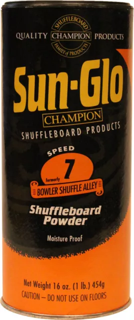 Sun-Glo Speed #7 Shuffleboard  Wax- 1 Can