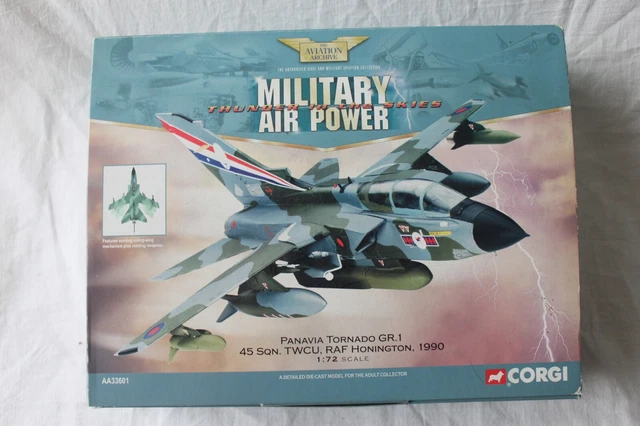 Corgi, 1/72, avion, plane, Panavia Tornado GR.1, RAF Honington, 1990