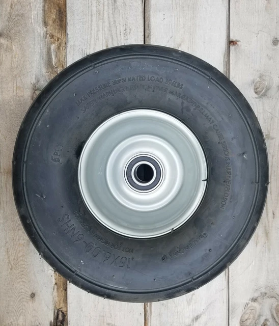 Complete UNIVERSAL TEDDER TIRE  - 15X6.00X6, 3008-2012