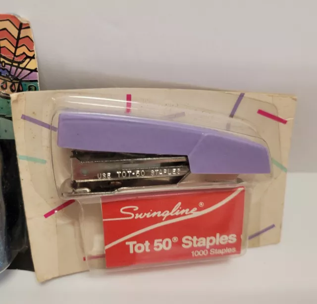 Vtg Office Supplies Lot 90s/80s/70s NOS Empire Pencil Stapler, Boston Sharpener 3