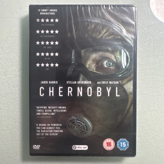 CHERNOBYL COMPLETE SERIES DVD (2019) TV Mini Series 2-Disc New Sealed ...