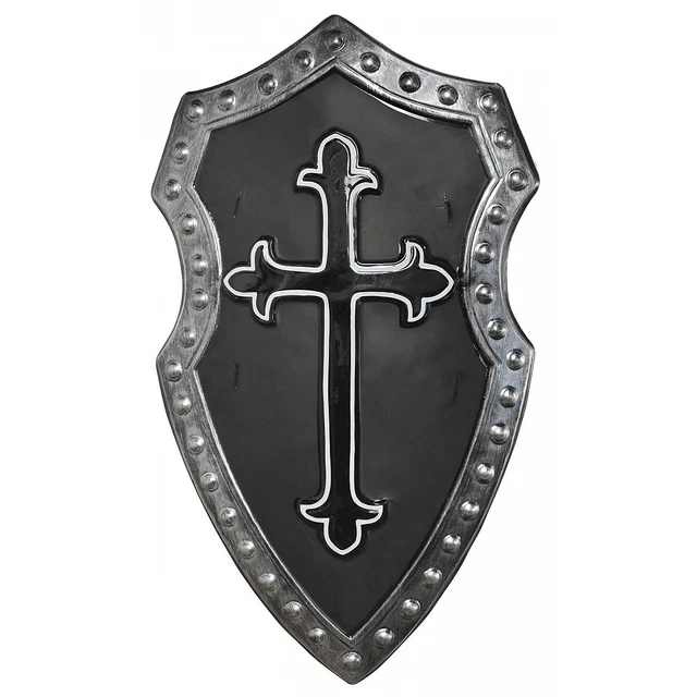 Medieval Shield Toy Knight Costume Pretend Play Halloween Fancy Dress