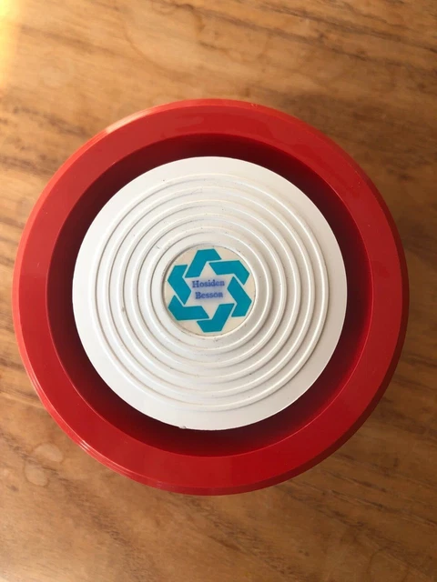 FIRE ALARM SOUNDER Bedlam - Hosiden Besson 24V Red - Brand New £20.48 ...